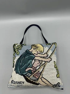 Disney Goodwin Weber 6" x 6" Gobelin Tür Kissen 100 Hektar Holz Pooh Rotkehlchen - Bild 1 von 4