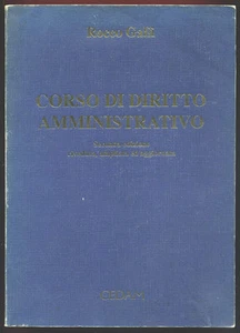 LIBRO - BOOK CORSO DI DIRITTO AMMINISTRATIVO CEDAM ROCCO GALLI - Picture 1 of 1