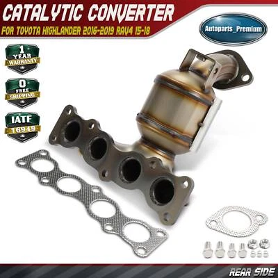 Convertidor catalítico frontal para Kia Sorento Sportage Hyundai Santa Fe Tucson Foto 1 de 4