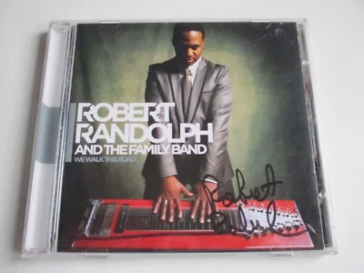 ROBERT RANDOLPH AND THE FAMILY BAND - RARE HAND SIGNED CD - WE WALK THIS ROAD - Image 1 of 3