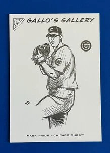 2005 Topps Gallery Mark Prior Cubs Gallo’s Gallery Baseball Insert Card #GG-MP - Picture 1 of 2