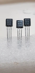 ORIGINAL RCA 9570 Transistor Pin Recto NUEVO STOCK ANTIGUO - Imagen 1 de 2