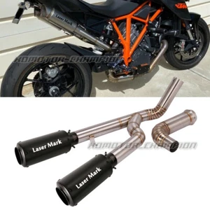 Exhaust Mid Pipe Baffle DB Killer Slip On Modified For 1290 Super Duke R 2014-16 - Picture 1 of 10