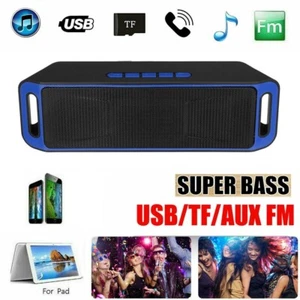 LOUD Bluetooth Speaker Wireless Outdoor Stereo Bass USB/TF/FM Radio - Picture 1 of 18