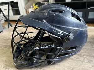 Cascade CPX-R Lacrosse Helmet Black Standard Size Fits Most Chin Strap Face Cage - Picture 1 of 8