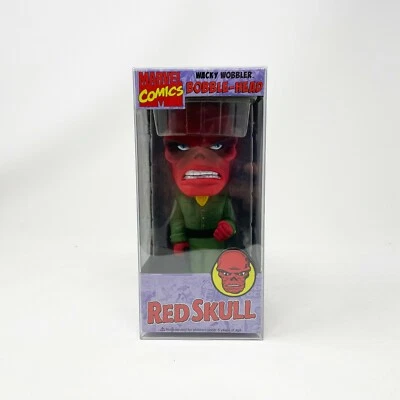 Red Skull Chrome Chase - Funko Wacky Wobbler 2008 - Raro - Capitán América Foto 1 de 4