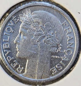 1957 B France 1 Franc coin Brilliant Uncirculated - Picture 1 of 4