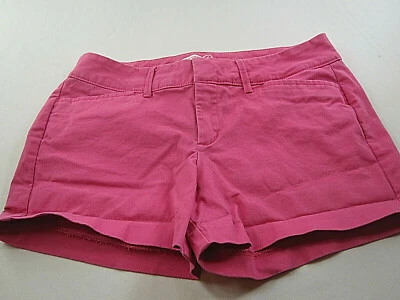 Pantalones Cortos Old Navy Para Mujer Rosa Talla 00 [28-30 en Cintura 3 pulgadas L] Bolsillos Lazos para Cinturón Foto 1 de 4