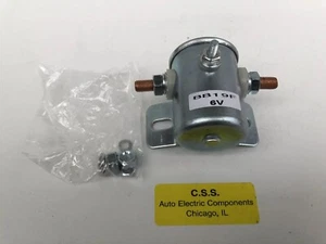 NEW Starter Solenoid 6 Volt American Motors,Chris-Craft,Chrysler,Clark,Ford - Picture 1 of 1