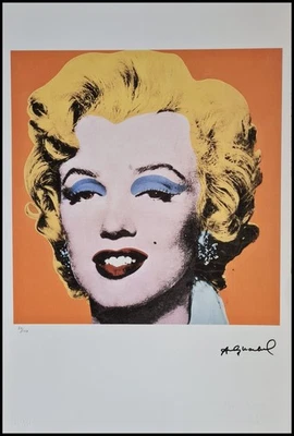 ANDY WARHOL * Marilyn Monroe * 57 x 38 cm * signed lithograph * limited # 80/100 - Bild 1 von 4