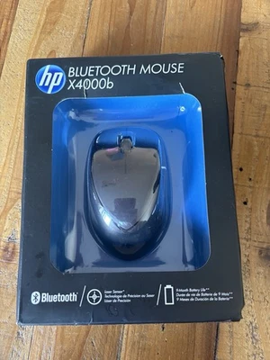 HP MOUSE WIRELESS BLUETOOTH LASER X4000b 1600 DPI SCROLL LAPTOP PC COMPUTER.  - Image 1 of 3