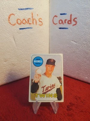 1969 Topps MLB Dave Boswell #459 Minnesota Twins  - Image 1 of 3