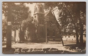Methodist Episcopal Church Grundy Center IA Iowa c1904-1918 RPPC Photo Postcard - Picture 1 of 2