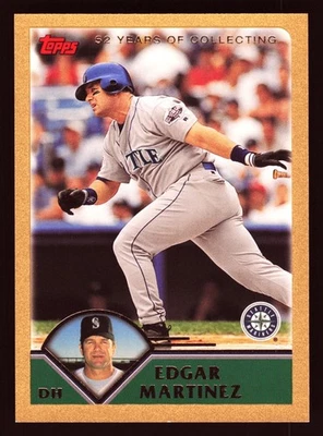 Edgar Martinez Seattle Mariners 2003 Topps Gold #159 SN /2003 - Image 1 of 2