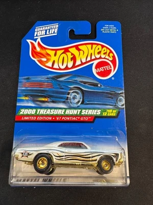 Hot Wheels 2000 '67 Pontiac GTO серия Treasure Hunt ограниченный выпуск No 10 из 12 - Изображение 1 из 2