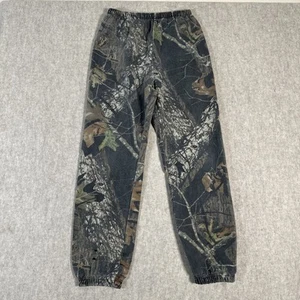 Vintage Field Staff Mossy Oak Break Up Camo Sweatpants Youth XL (Flaw) - Picture 1 of 13