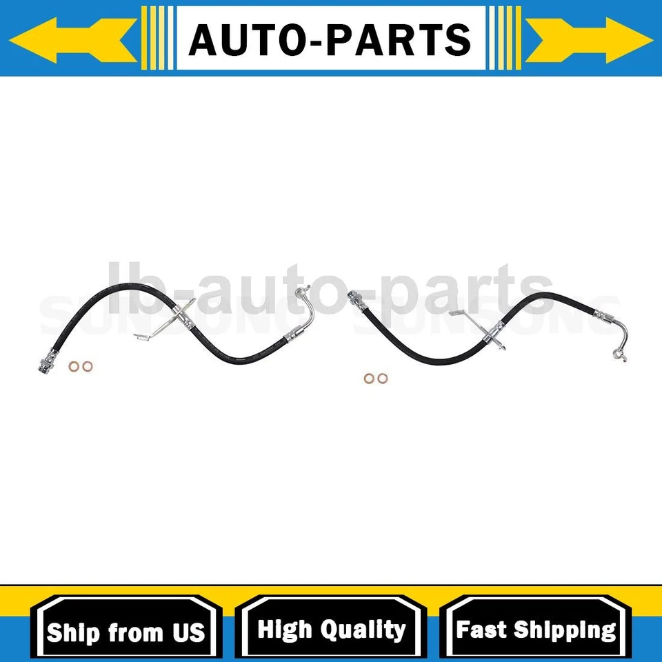 2X Manguera de línea de freno delantero Sunsong para Kia Optima 2011 2012 2013 2014 2015 Foto 1 de 4