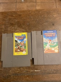 Baseball Stars I & II NES Nintendo