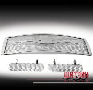 05-07 FORD F250 F350 SUPER DUTY PRINCIPAL SUPERIOR MALLA INOXIDABLE REJILLA CROMO - Imagen 1 de 4