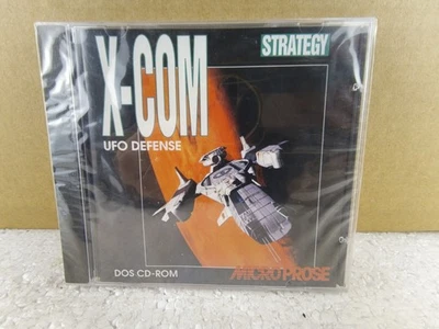 X-COM UFO Defense PC DOS CD-ROM MicroProse Sealed 1997 - VGA Ready - Image 1 of 3