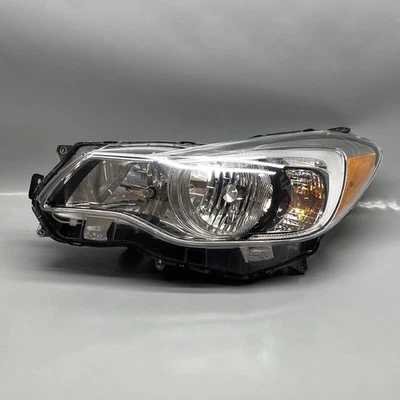 SUBARU IMPREZA HEADLIGHT LEFT DRIVER 2015 2016 HALOGEN OEM - Image 1 of 4