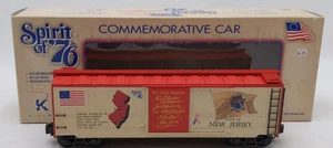 K-Line k761-7603 Spirit of '76 New Jersey State Boxcar EX/Box - Picture 1 of 5