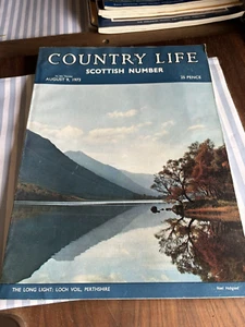 Country Life August 1972 Scotland Number Dunbar Edinburgh Highlands Yester - Picture 1 of 21
