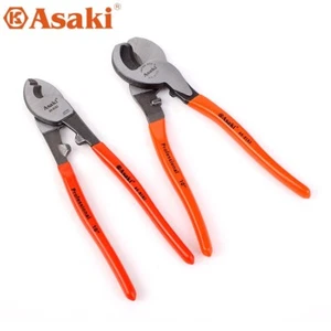 Cortadores arrogantes de cable eléctrico ASAKI - 6""/8"" 10"" - electricista - herramientas eléctricas - Imagen 1 de 7