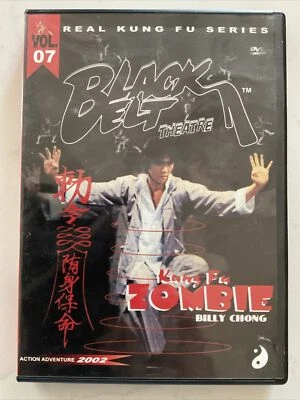Kung Fu Zombie DVD Real Kung Fu Series Vol. 7 w/ Billy Chong Black Belt Theater - Image 1 of 2