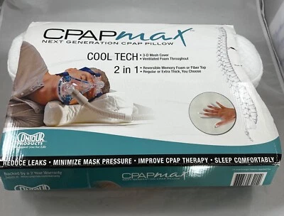 Almohada CPAPmax de espuma viscoelástica 2.0 almohada CPAP de próxima generación Foto 1 de 4