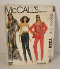 Vintage McCall's 7335 Robe (Long or Short), Camisole, Pants Pattern Misses 14 UC