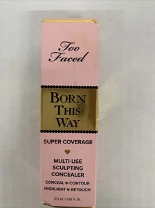 Too Faced Born This Way Super Coverage Multi-Use Longwear Concealer Golden - Picture 1 of 4