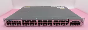 Cisco Catalyst WS-C3750X-48T-L 48x 1GBASE-T L3 Managed 1HE Switch + C3KX-NM-1G - Bild 1 von 7
