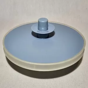 DE COLECCIÓN Tupperware SOLO TAPA TAPA PULSADOR TAPA 2 CUARTOS AZUL USADO EN EXCELENTE ESTADO - Imagen 1 de 4