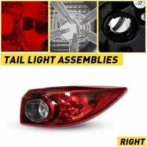 Right Outer Tail Light Taillamp Assembly Passenger Side For 2014-2018 Mazda 3 - Picture 1 of 11