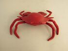 Vintage Cast Iron Red Crab Lidded Inkwell SRG 1955