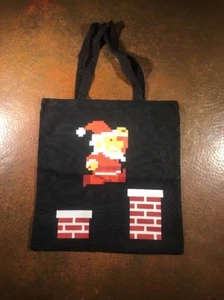 8 Bit Santa Clause Bag Q-tees Of California - Picture 1 of 3