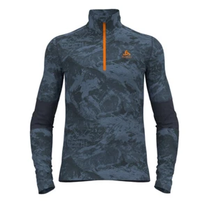 Odlo Hombre Whistler Eco Base Layer con Media Cremallera, Parte Superior Funcional - Imagen 1 de 7