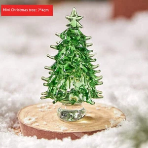 Mini Crystal Christmas Tree Holiday Decor Gift - Picture 1 of 11