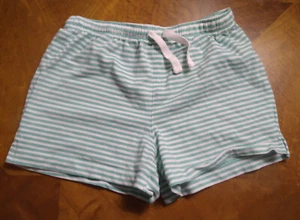 Primary Clothing Green Striped Shorts Size 4-5 - Picture 1 of 2
