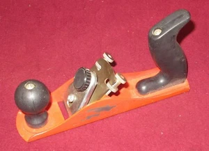 DUAL CUTTER ADJUSTMENT UNMARKED HAND WOOD PLANE 1-3/4" WIDE CUTTER - Imagen 1 de 8