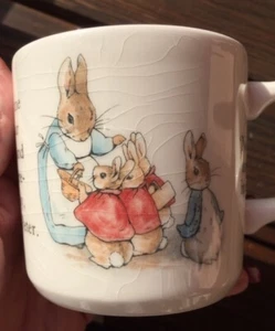 Tazza Peter Rabbit Wedgwood 1993 Made in England PASQUA vivaio vintage carina - Foto 1 di 11