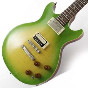 New ESP Sukeroku IGUANA Green Burst 334883 Electric Guitar From Japan