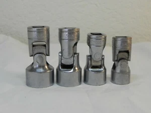 Snap-On 4 Piece 3/8'' Drive 6 Pt SAE Flank Dr Shallow Universal Socket Set (FS) - Bild 1 von 11