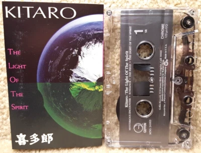 Vintage 1987 Cassette Tape Kitaro The Light Of The Spirit Geffen Records - Image 1 of 4