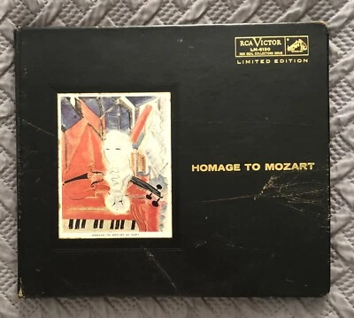 Vintage Tribute To Mozart Victrola Album Collection Limited Edition History - Image 1 of 4