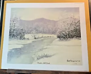 Powder Mill Creek by Ron Thrasher Signed and Numbered Print - Picture 1 of 9