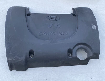 1999-2005 HYUNDAI SONATA Engine Cover Dohc V6 24 Valve OEM ASSEMBLY Black - Изображение 1 из 4