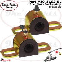 Prothane 19-1164 Red 21 mm Universal Greasable Sway Bar Bushing fits A Style Bracket Prothane 19-1164 Red 21 mm Universal Greasable Sway Bar Bushing fits A Style Bracket