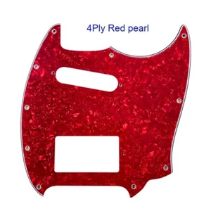 Golpeador de guitarra para Fender Mustang con pastilla SH PAF Humbucker, 4 capas rojo perla - Imagen 1 de 3